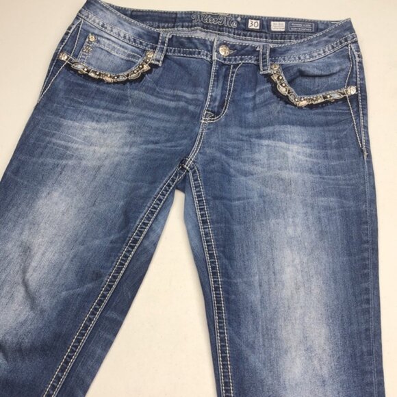 MISS ME MID-RISE CUFFED SKINNY JEANS 30x28 - Picture 9 of 15